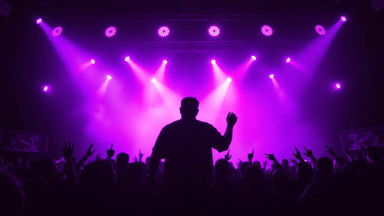 Purple Stuff live on stage